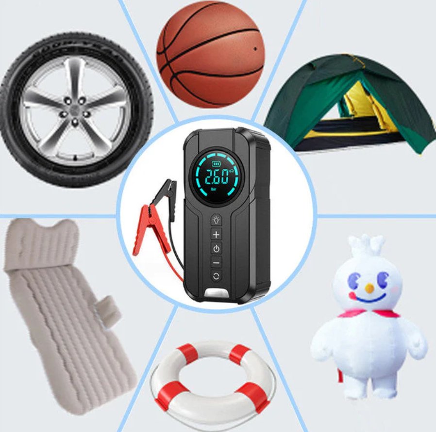 Denx - Jump Starter With Air Pump ©