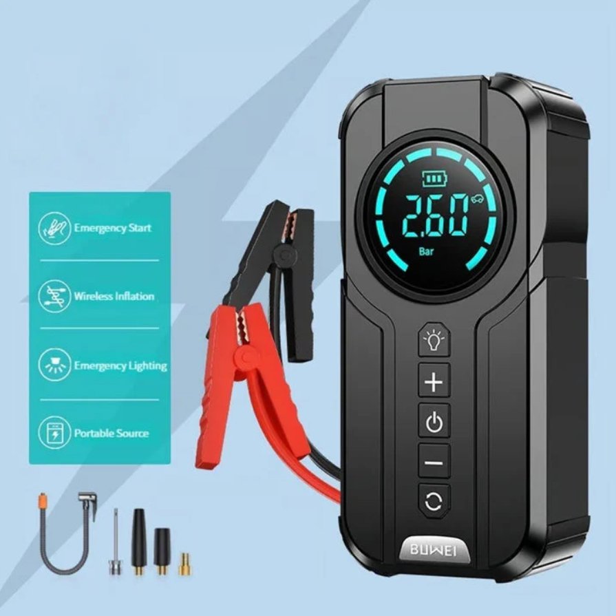 Denx - Jump Starter With Air Pump ©